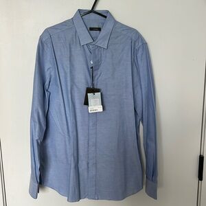 Berluti Blue dress shirt size R42/ US XL